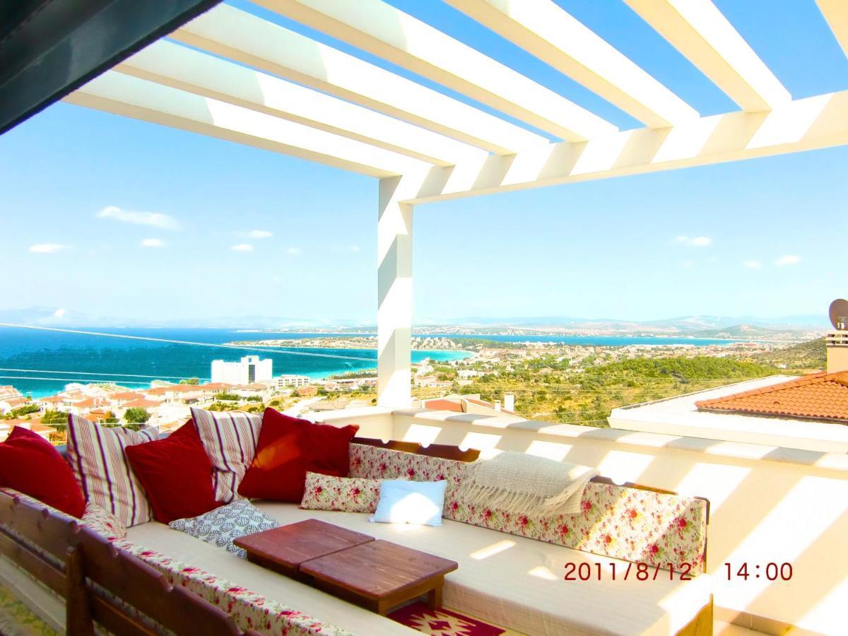 Luxury Villa With Amazing View, Çeşme Exteriör bild
