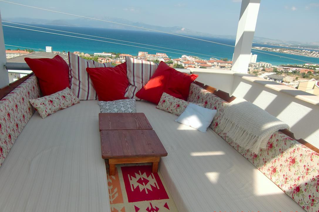 Luxury Villa With Amazing View, Çeşme Exteriör bild